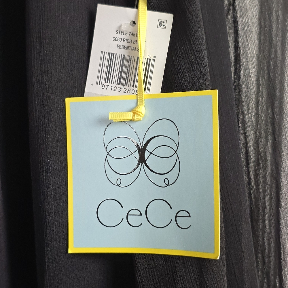 CeCe Black Long Sleeve Dress - Picture 4 of 12